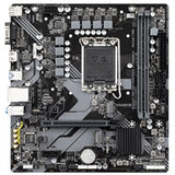 Gigabyte B760M H DDR4 Ultra Durable Intel 1700 Socket Motherboard, Micro-ATX, 2x DDR4 Slots, 2x M.2 Sockets, GbE LAN, 1x D-Sub / 1x HDMI Port