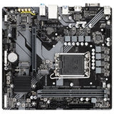 Gigabyte B760M H DDR4 Ultra Durable Intel 1700 Socket Motherboard, Micro-ATX, 2x DDR4 Slots, 2x M.2 Sockets, GbE LAN, 1x D-Sub / 1x HDMI Port