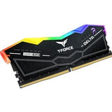 Team T-Force Delta RGB FF3D532G7600HC36DDC01 32GB DDR5 7600MHz System Memory, 2 x 16GB, Black, 36-46-46-84 1.40V