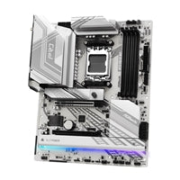 ASRock X870 PRO RS WIFI AMD AM5 Socket Motherboard, ATX, 4x DDR5 Slots, 3x M.2 Sockets, Fitted I/O Shield, 2.5GbE LAN, Wi-Fi 7, 1x HDMI Port / 2x USB-C (USB4)