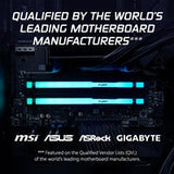 Kingston FURY Beast KF560C36BBE2AK2-32 32GB (2x 16GB) DIMM System Memory, 6000MHz, DDR5, CL36, Black, RGB, Intel XMP, AMD EXPO