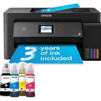 Epson Ecotank ET-15000 C11CH96401CA Printer,  Colour, Wireless, A3, All-in-One inc Fax, Network, ADF, 6.8cm Touchscreen Panel