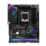 ASRock X870 RIPTIDE WIFI AMD AM5 Socket Motherboard, ATX, 4x DDR5 Slots, 3x M.2 Sockets, Fitted I/O Shield, 2.5GbE LAN, Wi-Fi 7, 1x HDMI Port / 2x USB-C (USB4)