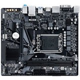 Gigabyte H610M S2H V2 Intel 1700 Socket Motherboard, Micro-ATX, 2x DDR5 Slots, 1x M.2 Socket, GbE LAN, 1x D-Sub / 2x DisplayPorts / 1x HDMI Port