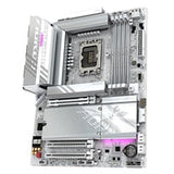 Gigabyte Z890 AORUS ELITE WIFI7 ICE Intel 1851 Socket Motherboard, ATX, 4x DDR5 Slots, 4x M.2 Sockets, Fitted I/O Shield, 2.5GbE LAN, Wi-Fi 7, 1x DisplayPort / 1x USB-C (USB4)