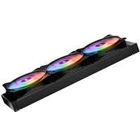 be quiet! Light Wings LX 120mm PWM High-Speed Fan, ARGB Lighting, Black, Ultra-Quiet Operation, High Airflow, Rifle Bearing, Daisy-Chaining Support, 3-Pack