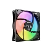 be quiet! Light Wings LX 120mm PWM High-Speed Fan, ARGB Lighting, Black, Ultra-Quiet Operation, High Airflow, Rifle Bearing, Daisy-Chaining Support, 3-Pack