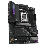 Gigabyte X870E AORUS ELITE WIFI7 AMD AM5 Socket Motherboard, ATX, 4x DDR5 Slots, 4x M.2 Sockets, Fitted I/O Shield, 2.5GbE LAN, Wi-Fi 7, 1x HDMI Port / 2x USB-C (USB4)