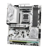ASRock B850 Steel Legend WiFi AMD AM5 Socket Motherboard, ATX, 4x DDR5 Slots, 4x M.2 Sockets, Fitted I/O Shield, 2.5GbE LAN, Wi-Fi 7, 1x HDMI Port