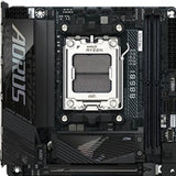 Gigabyte B850I AORUS PRO AMD AM5 Socket Motherboard, Mini-ITX, 2x DDR5 Slots, 2x M.2 Sockets,  Fitted I/O Shield, 2.5GbE LAN, Wi-Fi 7, 1x HDMI Port
