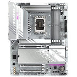Gigabyte B860 AORUS ELITE WIFI7 ICE Intel 1851 Socket Motherboard, ATX, 4x DDR5 Slots, 3x M.2 Sockets, Fitted I/O Shield, 2.5GbE LAN, Wi-Fi 7, 1x DisplayPort / 2x HDMI / 1x USB-C (USB4)