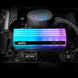 Adata LANCER NEON AX5U7200C3416G-DCLANRSG DDR5 7200MHz, 32GB, (2 x 16GB) CL34, 1.4v, Retail, Silver RGB System Memory, Using Eco-Friendly Material