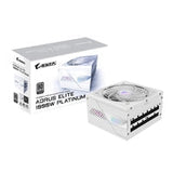 GIGABYTE AORUS ELITE P1000W 80+ Platinum Modular PCIe 5.0 ICE Power Supply - ATX 3.0 Standard, Fully Modular, Quiet 120mm Fan, Compact Design