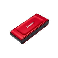 Kingston XS1000 Red (SXS1000R/2000G) 2TB Portable External SSD, Read 1050MB/s, Write 1000MB/s, USB 3.2 Gen 2, 5 Year Warranty