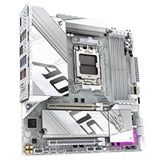 Gigabyte B850M AORUS ELITE WIFI6E ICE AMD AM5 Socket Motherboard, Micro-ATX, 4x DDR5 Slots, 2x M.2 Sockets, Fitted I/O Shield, 2.5GbE LAN, Wi-Fi 6E, 1x DisplayPort / 1x HDMI Port