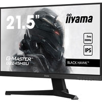 iiyama G-MASTER G2245HSU-B2 22 inch IPS Gaming Monitor, Full HD, 1ms, HDMI, DisplayPort, USB Hub, Freesync, 100Hz, Speakers, Black, Internal PSU, VESA