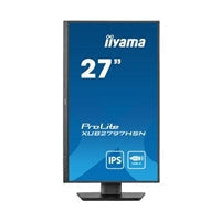 iiyama ProLite XUB2797HSN-B2 27 Inch Full HD IPS Monitor, Matte Black, USB-C Dock, RJ45, 100 Hz, 1x HDMI, 1x DisplayPort, 4x USB Hub, Speakers, Height Adjust, Pivot, VESA