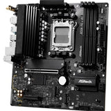 ASRock B850M Pro-A WiFi AMD AM5 Socket Motherboard, Micro-ATX, 4x DDR5 Slots, 3x M.2 Sockets, 2.5GbE LAN, Wi-Fi 6E, 1x DisplayPort / 1x HDMI Port