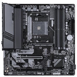 Gigabyte B550M GAMING X WIFI6 AMD AM4 Socket Motherboard, Micro-ATX, 4x DDR4 Slots, 2x M.2 Sockets, Fitted I/O Shield, GbE LAN, Wi-Fi 6, 1x DisplayPort / 1x HDMI Port