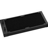 DeepCool LE240 V2 240mm Liquid CPU Cooler, Dual 120mm ARGB Fans, Anti-Leak Tech, Quiet Pump, High Performance for Intel & AMD Sockets