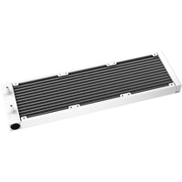 DeepCool LE360 V2 White 360mm Liquid CPU Cooler, Triple 120mm ARGB Fans, Anti-Leak Tech, Quiet High-Performance Pump, Compatible with Intel & AMD Sockets