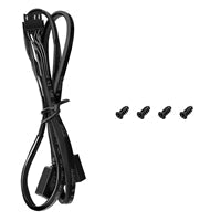 DeepCool FD12 120mm PWM Case Fan, High Airflow, Low Noise, Hydro Bearing, Daisy-Chain 8-Pin Connector, Black, Single Pack