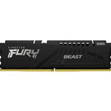 Kingston FURY Beast KF556C40BBK2-64 64GB (2x 32GB) DIMM System Memory, 5600MHz, DDR5, CL40, Black, Intel XMP