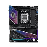 ASRock PHANTOM GAMING X870 Nova WiFi AMD Socket AM5 Motherboard, 4 x DDR5 Slots, 5x M.2 Socket, 5GbE LAN, Wi-Fi 7, 1x HDMI Port / 1x USB-C (USB4)