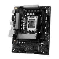ASRock H810M-X Intel Socket 1851 Motherboard, 2x DDR5 DIMM Slots, 1x M.2 Socket, 2.5G LAN, 1x HDMI Port / 1x DisplayPort