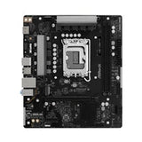 ASRock H810M-H Intel 1850 Socket Motherboard, Micro-ATX, 2x DDR5 Slots, 1x M.2 Sockets, GbE LAN, 1x HDMI Port