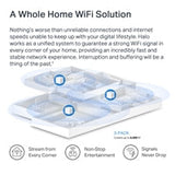 Mercusys Halo H1500X AX1500 Whole Home Mesh Wi-Fi 6 System (3 Pack)