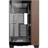 ANTEC Constellation C8 Dual Chamber Case, Gaming, Curve Wood, Full Tower, 2 x USB 3.0 / 1 x USB Type-C, Super wide angle single curved glass with exotic wood, E-ATX, ATX, Micro ATX, ITX
