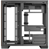 ANTEC Constellation C8 Dual Chamber Case, Gaming, Curve Wood, Full Tower, 2 x USB 3.0 / 1 x USB Type-C, Super wide angle single curved glass with exotic wood, E-ATX, ATX, Micro ATX, ITX