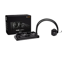 be quiet! Pure Loop 3 Liquid CPU Cooler, Universal Socket, 240mm Radiator, 2 x Pure Wings 3 120mm PWM High Speed, 3-year manufacurer's warranty.