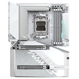 Gigabyte X870 AORUS STEALTH ICE AMD AM5 Socket Motherboard, ATX, 4x DDR5 Slots, 4x M.2 Socket, 5GbE LAN, WiFi 7, 1x HDMI Port / 2x USB-C (USB4)
