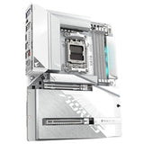 Gigabyte X870 AORUS STEALTH ICE AMD AM5 Socket Motherboard, ATX, 4x DDR5 Slots, 4x M.2 Socket, 5GbE LAN, WiFi 7, 1x HDMI Port / 2x USB-C (USB4)