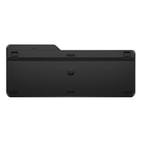 HP 475 Dual-Mode Wireless Keyboard, Bluetooth or 2.4Ghz Wireless, Pair up to 3 Devices, 12 Progammable Keys, Qwerty UK English Layout, Black