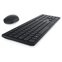 Dell KM5221W Pro Wireless Keyboard and Mouse Set for Windows, 2.4GHz Wireless, QWERTY UK English Layout, Black