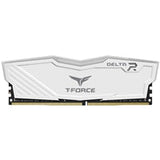 TEAM DELTA 16GB DESKTOP MEMORY, RGB, DDR4, 3200MHZ, CL16,  WHITE