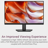 Dell SE2425HM 24 Inch Monitor, Full HD (1920x1080), 100Hz, IPS, 5ms, VESA (100x100mm), HDMI, VGA, 3 Year Warranty