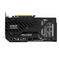 ASRock AMD Radeon RX 9060 XT Challenger OC 16GB GDDR6 Graphics Card, 2048 Streams, 3290MHz Boost Clock, Dual Fan, 2x DisplayPorts / 1x HDMI Port