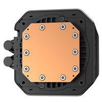 DeepCool LM240 Liquid CPU Cooler with 2.4" IPS Display, 240mm AIO, Dual 120mm ARGB Fans, Anti-Leak Technology, PWM Pump, Intel LGA 1851/1700 & AMD AM5 Compatible, Black
