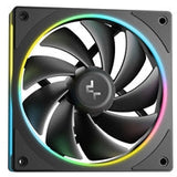 DeepCool LM240 Liquid CPU Cooler with 2.4" IPS Display, 240mm AIO, Dual 120mm ARGB Fans, Anti-Leak Technology, PWM Pump, Intel LGA 1851/1700 & AMD AM5 Compatible, Black