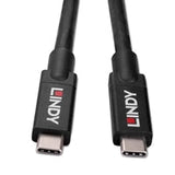 LINDY 43308 5m Active USB 3.2 Gen 2 C/C Cable, Data transfer rates up to 10Gbps, Supports video resolutions up to UHD 8K 7680x4320@60Hz including 4K 4096x2160@120Hz, 2 year warranty