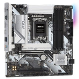 ASRock B760M PRO RS Intel 1700 Socket Motherboard, Micro-ATX, 4x DDR5 Slots, 3x M.2 Socket, Fitted I/O Shield, 2.5GbE LAN, 1x DisplayPort / 1x HDMI Port