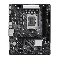 ASRock B760M-H2/M.2 Intel 1700 Socket Motherboard, Micro-ATX, 2x DDR5 Slots, 2x M.2 Socket, 2.5GbE LAN, 2x HDMI Port