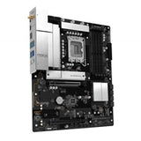 ASRock B860 Rock WiFi 7 Intel 1851 Socket Motherboard, ATX, 4x DDR5 Slots, 3x M.2 Socket, Fitted I/O Shield, 2.5GbE LAN, Wi-Fi 7, 1x HDMI Port