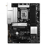 ASRock B860 Rock WiFi 7 Intel 1851 Socket Motherboard, ATX, 4x DDR5 Slots, 3x M.2 Socket, Fitted I/O Shield, 2.5GbE LAN, Wi-Fi 7, 1x HDMI Port