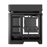 DeepCool CL6600 ARGB Modular Split-Chamber Mid-Tower ATX Case, Tempered Glass Panels,  Pre-installed 360mm ARGB Liquid Cooler, 2 x FL12R  SE ARGB Fans, USB 3.0, Mini-ITX/Mico-ATX/ATX, Black