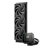 DeepCool Spartacus 360 AIO Liquid CPU Cooler, 360mm Radiator, 3 x 120mm PWM Fans, 3.4" LCD Display Pump, ARGB Lighting, Intel LGA1851/1700 & AMD AM5/AM4, Black